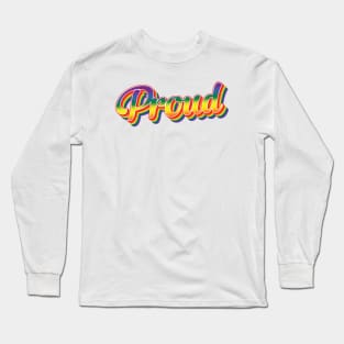 Pride (Clean Design) Long Sleeve T-Shirt